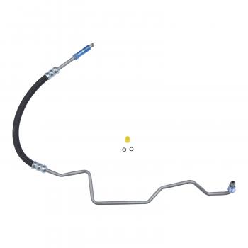 1986 Oldsmobile Toronado Power Steering Pressure Line Hose Assembly Pump To Gear Edelmann 91633 image 1 of 3