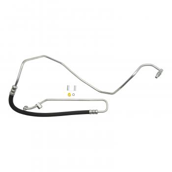 1989 Ford Taurus Power Steering Pressure Line Hose Assembly Pump To Gear Edelmann 91636 image 1 of 3