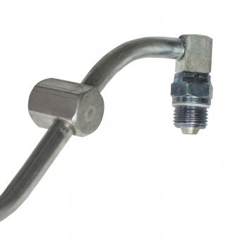 1989 Ford Taurus Power Steering Pressure Line Hose Assembly Pump To Gear Edelmann 91636 image 3 of 3