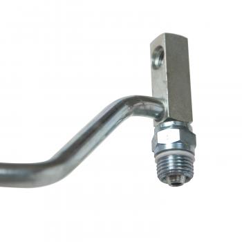 1989 Mercury Sable Power Steering Pressure Line Hose Assembly Pump To Gear Edelmann 91638 image 2 of 3