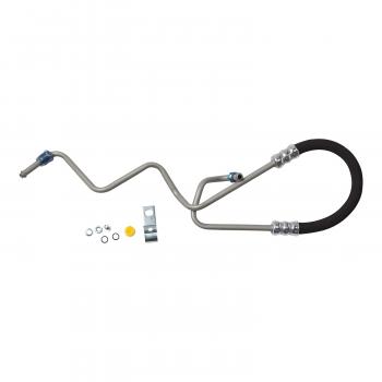1988 Dodge Mini Ram Power Steering Pressure Line Hose Assembly Pump To Gear Edelmann 91644 image 1 of 3