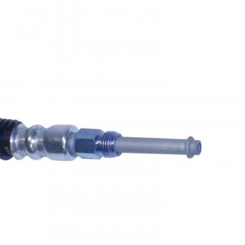 1987 Oldsmobile Cutlass Ciera Power Steering Pressure Line Hose Assembly Pump To Gear Edelmann 91656 image 3 of 3