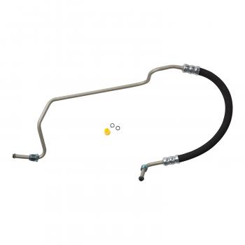 1989 Dodge Lancer Power Steering Pressure Line Hose Assembly Pump To Gear Edelmann 91665 image 1 of 3