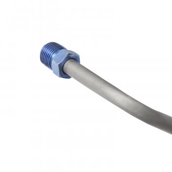 1989 Toyota Land Cruiser Power Steering Pressure Line Hose Assembly Pump To Gear Edelmann 91698 image 2 of 3
