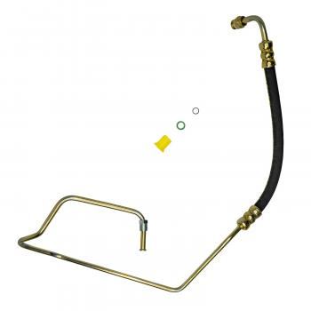 1993 Ford F-350 Power Steering Pressure Line Hose Assembly Pump To Gear Edelmann 91743E image 1 of 1