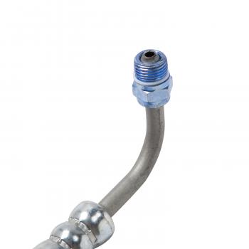 1993 Ford F-350 Power Steering Pressure Line Hose Assembly Pump To Gear Edelmann 91744 image 2 of 3