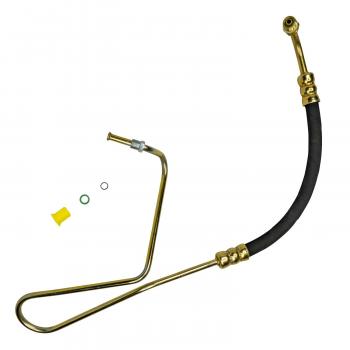1993 Ford F-350 Power Steering Pressure Line Hose Assembly Pump To Gear Edelmann 91744E image 1 of 1
