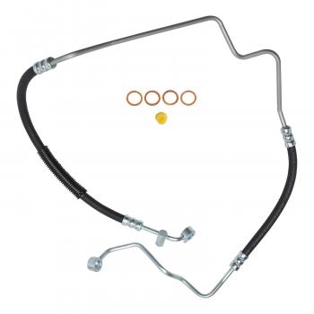 1990 Nissan Pathfinder Power Steering Pressure Line Hose Assembly Pump To Gear Edelmann 91757 image 1 of 3
