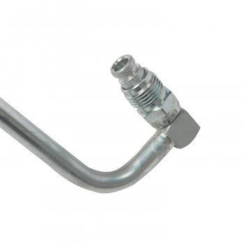 1989 Mercury Topaz Power Steering Pressure Line Hose Assembly Tube - From Pump Edelmann 91843 image 3 of 3