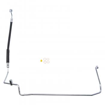 1994 Nissan D21 Power Steering Pressure Line Hose Assembly Pump To Gear Edelmann 91856 image 1 of 3