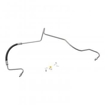 1979 Lincoln Mark V Power Steering Pressure Line Hose Assembly Skid Control To Hydroboost Edelmann 91871 image 1 of 3
