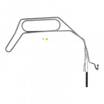 1997 Ford F-350 Power Steering Return Line Hose Assembly From Gear Edelmann 91988 image 1 of 2