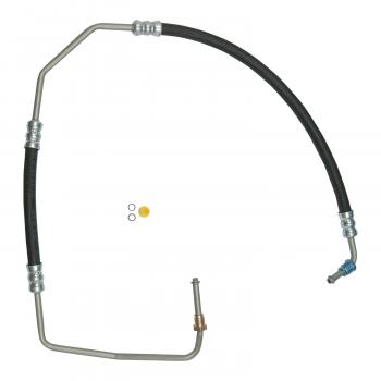 2004 Jeep Grand Cherokee Power Steering Pressure Line Hose Assembly To Gear From Hydraulic Fan Motor Edelmann 92098 image 1 of 3