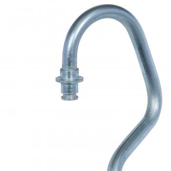 2004 Ford Focus Power Steering Pressure Line Hose Assembly Pump To Gear Edelmann 92102 image 3 of 3