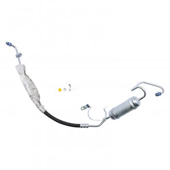 2001 Ford Windstar Power Steering Pressure Line Hose Assembly Pump To Gear Edelmann 92112 image 1 of 3