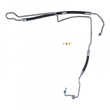 2002 Lincoln LS Power Steering Pressure Line Hose Assembly To Rack Edelmann 92113 image 1 of 3