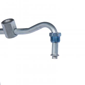 2002 Lincoln LS Power Steering Pressure Line Hose Assembly To Rack Edelmann 92113 image 2 of 3