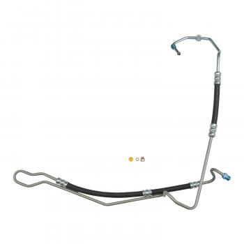 2002 Lincoln LS Power Steering Pressure Line Hose Assembly To Rack Edelmann 92114 image 1 of 3