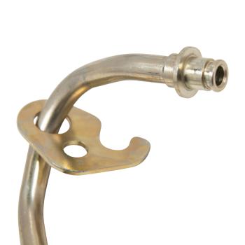 2002 Mazda Tribute Power Steering Pressure Line Hose Assembly To Rack Edelmann 92125E image 3 of 3