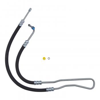 1989 Jaguar XJS Power Steering Pressure Line Hose Assembly Pump To Gear Edelmann 92140 image 1 of 3