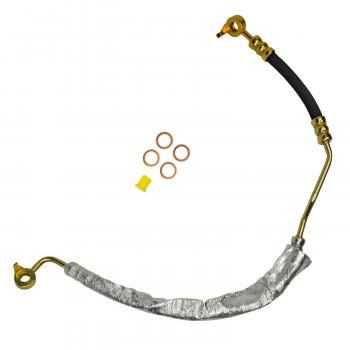 2008 Lincoln MKX Power Steering Pressure Line Hose Assembly Pump To Gear Edelmann 92233E image 1 of 1