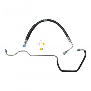 2001 Hyundai Santa Fe Power Steering Pressure Line Hose Assembly Pump To Rack Edelmann 92391 image 1 of 3