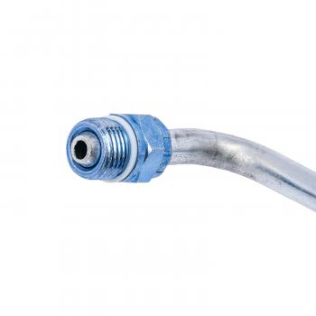 2004 Lincoln LS Power Steering Pressure Line Hose Assembly To Rack Edelmann 92406 image 2 of 3
