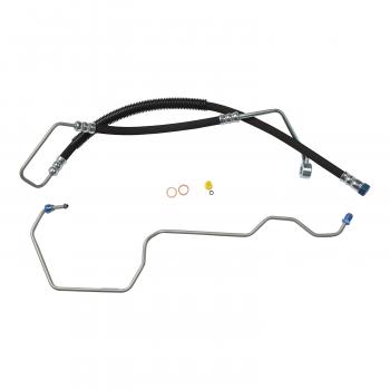 2006 Hyundai Santa Fe Power Steering Pressure Line Hose Assembly Pump To Rack Edelmann 92413 image 1 of 3
