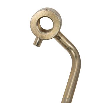 2010 Dodge Attitude Power Steering Pressure Line Hose Assembly Pump To Rack Edelmann 92420E image 3 of 4