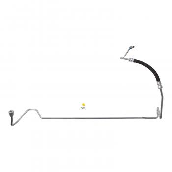 1998 Saab 900 Power Steering Pressure Line Hose Assembly From Pump Edelmann 92446 image 1 of 3
