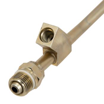 2008 Ford Focus Power Steering Pressure Line Hose Assembly Pump To Gear Edelmann 92535E image 3 of 3