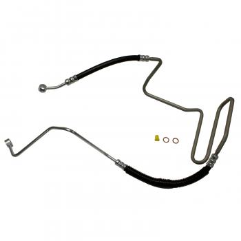 2001 Volkswagen Beetle Power Steering Pressure Line Hose Assembly Pump To Gear Edelmann 92560 image 1 of 3