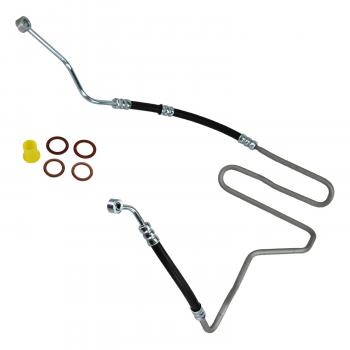 1998 Volkswagen Beetle Power Steering Pressure Line Hose Assembly Pump To Gear Edelmann 92579 image 1 of 3