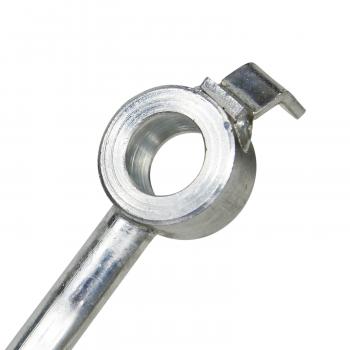 2003 Saab 9-3 Power Steering Pressure Line Hose Assembly From Pump Edelmann 92633 image 3 of 3