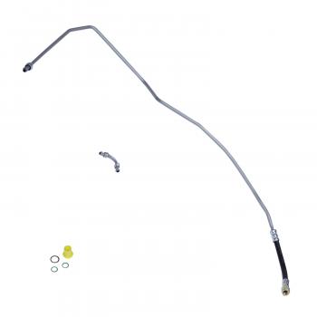 2003 Saab 9-3 Power Steering Pressure Line Hose Assembly To Rack Edelmann 92634 image 1 of 4