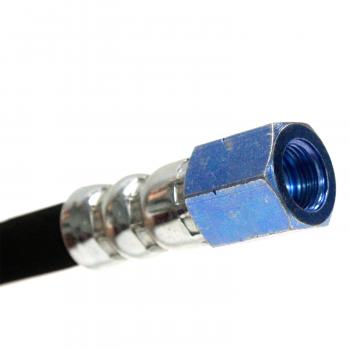 2003 Saab 9-3 Power Steering Pressure Line Hose Assembly Intermediate Hose Edelmann 92636 image 3 of 3