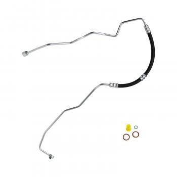 2003 Saab 9-5 Power Steering Pressure Line Hose Assembly To Pipe From Gear Edelmann 92638 image 1 of 3