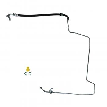 2007 Volvo V70 Power Steering Pressure Line Hose Assembly Pump To Gear Edelmann 92642 image 1 of 3