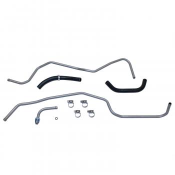 2001 Hyundai Santa Fe Power Steering Return Line Hose Assembly From Gear Edelmann 92687 image 1 of 2