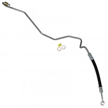 1987 BMW L6 Power Steering Pressure Line Hose Assembly From Pump Edelmann 92702 image 1 of 3