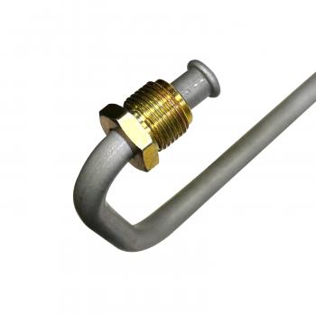 1987 BMW L6 Power Steering Pressure Line Hose Assembly From Pump Edelmann 92702 image 3 of 3