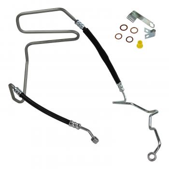 2010 Volkswagen Beetle Power Steering Pressure Line Hose Assembly Pump To Gear Edelmann 92721 image 1 of 3