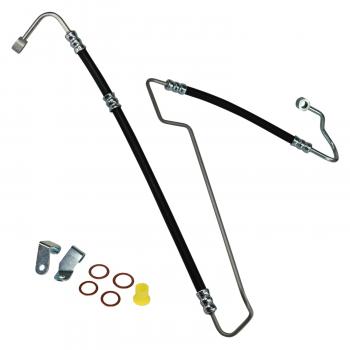2013 BMW 335is Power Steering Pressure Line Hose Assembly Pump To Gear Edelmann 92838 image 1 of 3