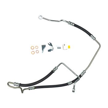 2010 BMW M5 Power Steering Pressure Line Hose Assembly Pump To Gear Edelmann 92845 image 1 of 3