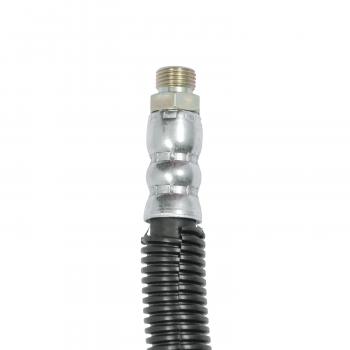 2008 Audi S6 Power Steering Pressure Line Hose Assembly Intermediate Hose Edelmann 92858 image 2 of 3