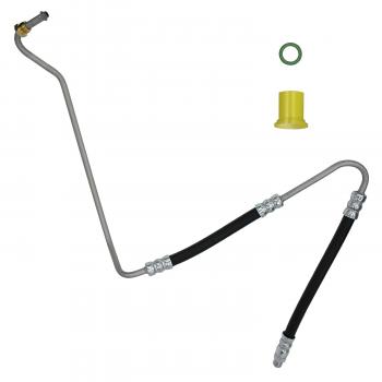 1994 Jaguar Vanden Plas Power Steering Pressure Line Hose Assembly To Rack Edelmann 92863 image 1 of 3