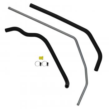 2009 Toyota FJ Cruiser Power Steering Return Line Hose Assembly Pipe To Reservoir Edelmann 92876 image 1 of 1