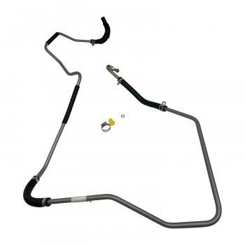2014 Hyundai Genesis Power Steering Return Line Hose Assembly From Rack Edelmann 93056 image 1 of 2