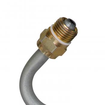 2005 Ford EcoSport Power Steering Pressure Line Hose Assembly Pump To Gear Edelmann 93570 image 3 of 3