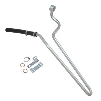 1994 BMW 318i Power Steering Return Line Hose Assembly Gear To Reservoir Edelmann 93609 image 3 of 4